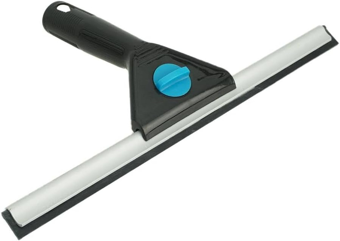 12 Inch All Purpose Window Squeegee - Lightweight Durable Plastic Handle -Alumin gallery