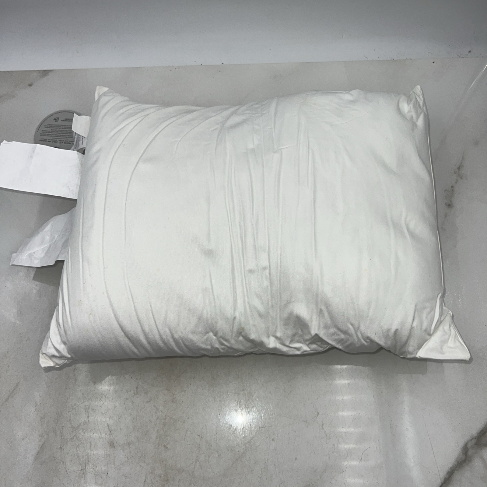 West Elm Pillow Form White Essential Decorative Pillow Insert 12 x 16" gallery