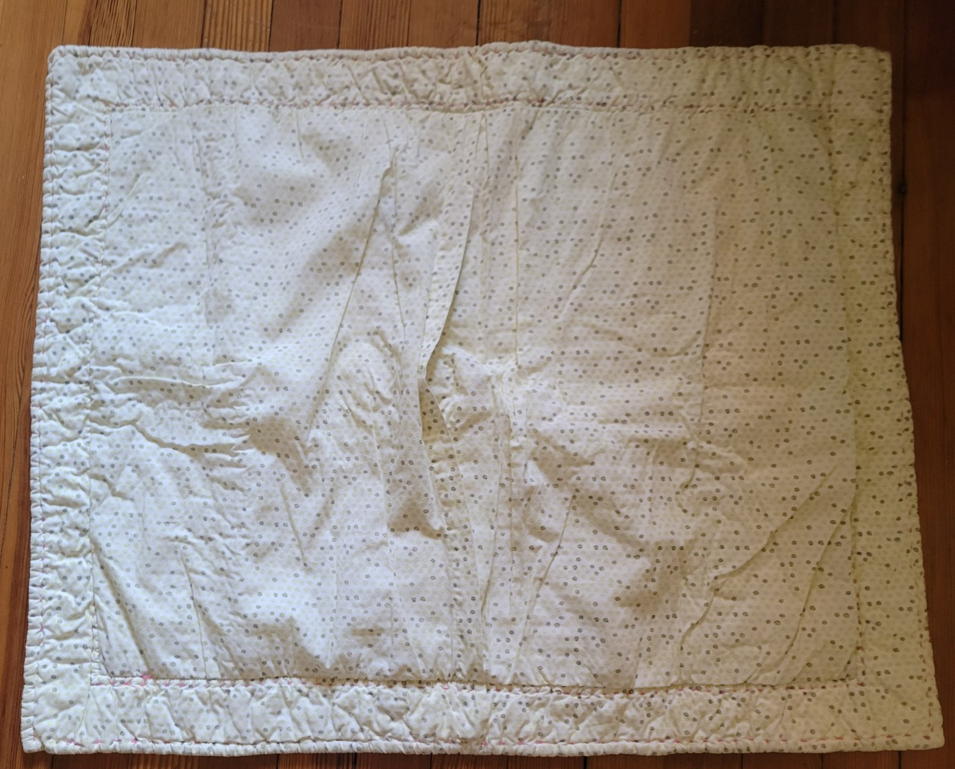 Pottery Barn Teen Pair Mult Colored Striped Quilted Patchwork Standard Shams gallery