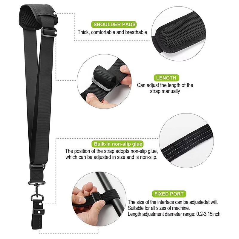 Universal Trimmer Shoulder Strap Harness Weed Eater Grass Edger Lawn Adjustable gallery