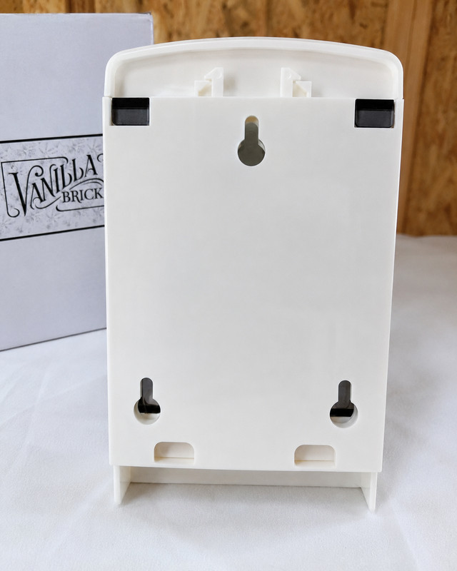 Vanilla Brick Clear Wall Mounted Soap Dispenser Plastic Bathroom Kitchen Lotion gallery
