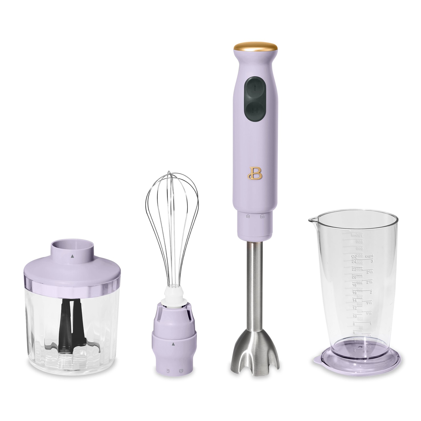 Beautiful 2-Speed Immersion Blender with Chopper & Measuring Cup, Lavender gallery
