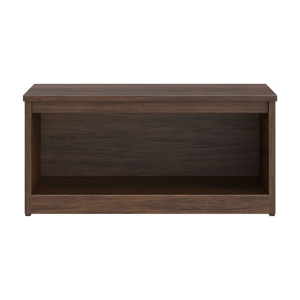 Mainstays Ardent Open Shelf Modular Storage System, Walnut gallery