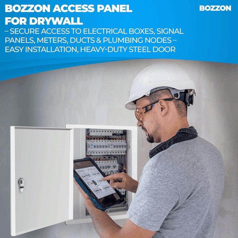 Access Panel for Drywall with Key Lock 8 x 8 inch Metal Door with a 1.2 mm gallery