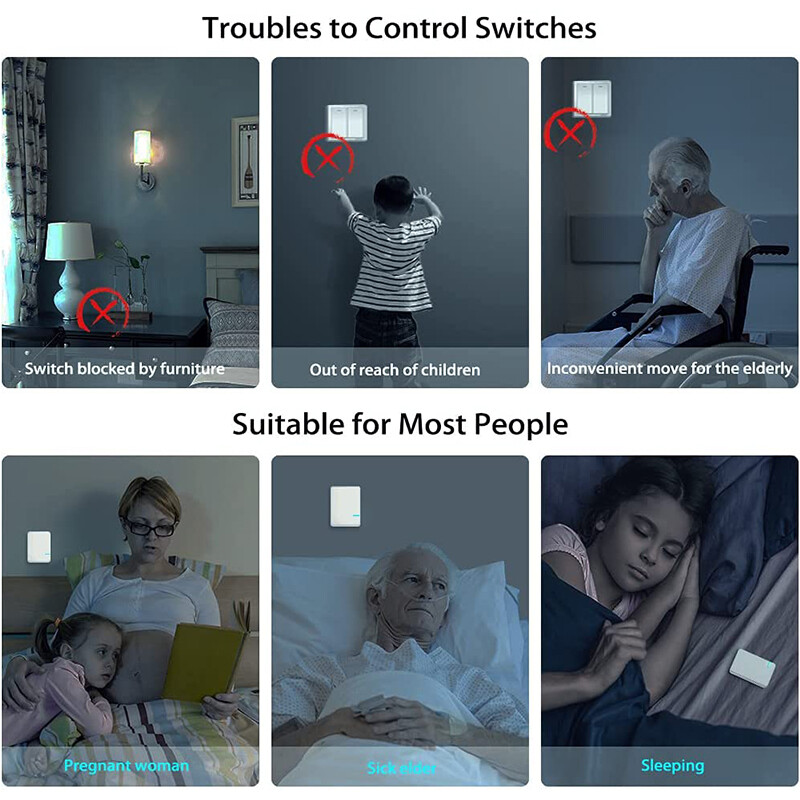 Waterproof 1 Way Wireless Light Switch Receiver for Ceiling Light Remote Control gallery