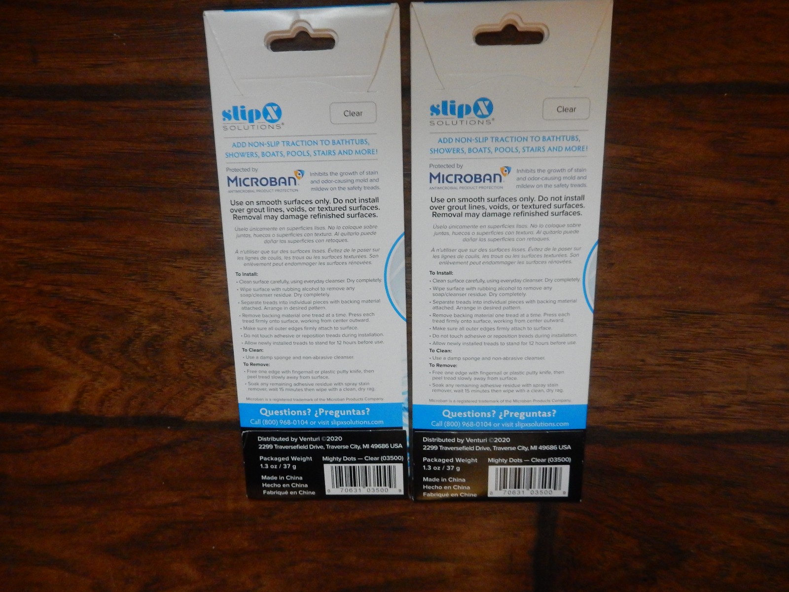 2 Pack SlipX Solutions Adhesive Mighty Dot Safety Bath Treads (20 Count) gallery