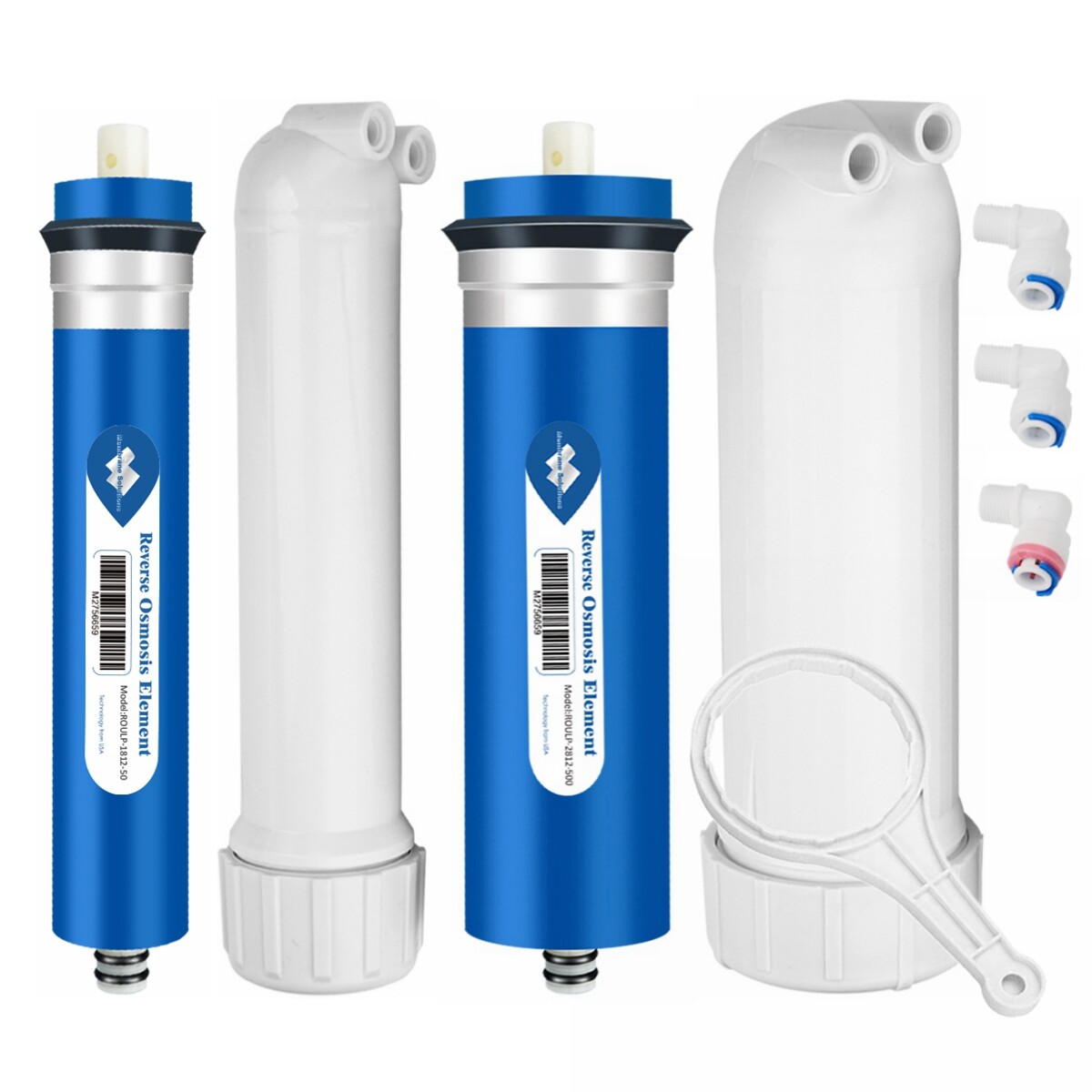 50/75/100/150/400/500/600 GPD Reverse Osmosis RO Membrane Water Filter 1812/3012 gallery