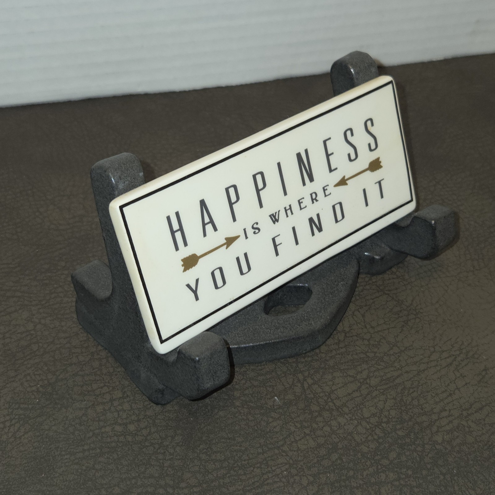 Whistling Frog Tile Co. Ceramic Art Tile Stand - Gunmetal Glaze-Discontinued gallery