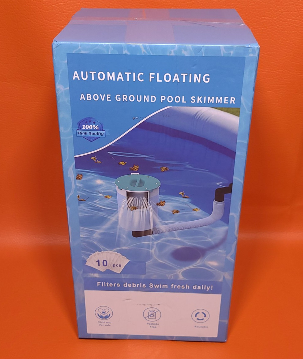 Automatic Surface Pool Skimmer Floating Debris Catcher For Above Ground Pools gallery