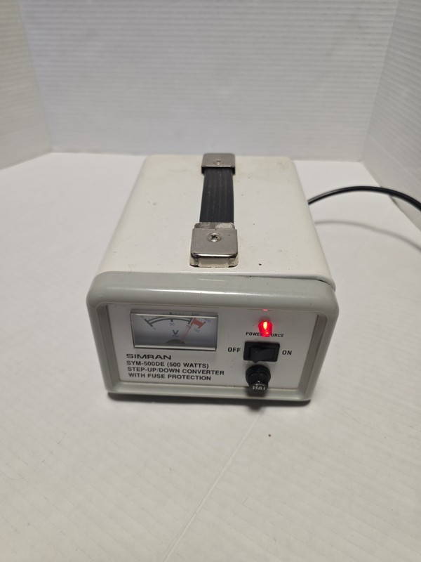 Voltage Transformer Simran Step Up /Step Down Converter 500 Watts SYM-500DE gallery
