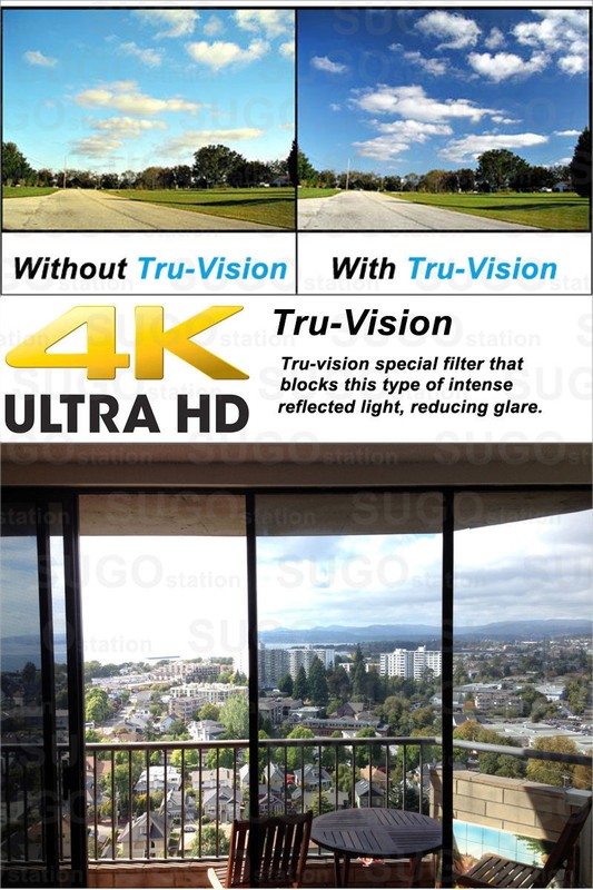 2FT x 100FT One Way Mirror Privacy Reflection Window Tint Film Reduce Heat 5% gallery