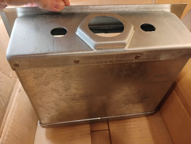 Guy Gray Washing Machine Outlet Box 12.25"x8.75" x3.5" Galvanized Steel 1/2" MIP gallery