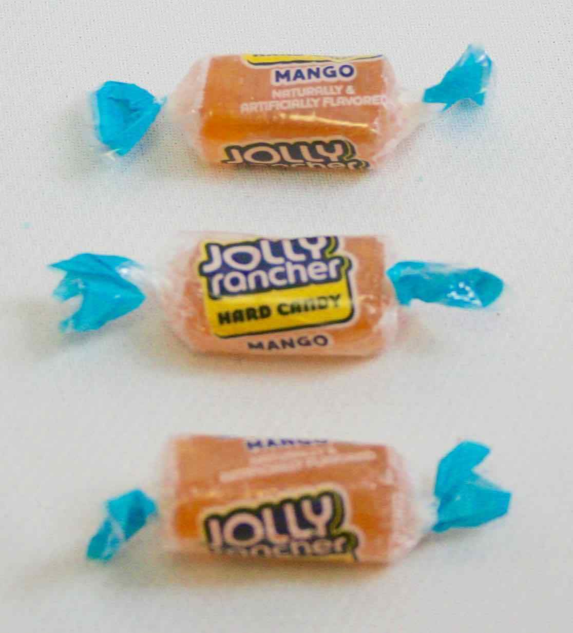 JOLLY RANCHER - MANGO FLAVOR only- 8 POUNDS 128 oz. BULK CANDY- Hard Candy gallery