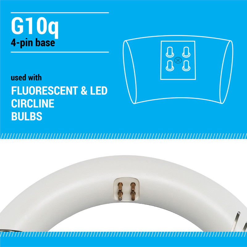 FC12T9 LED CFL Replacement Circline Circular 16W T9 4-Pin G10q 3000K Warm White gallery