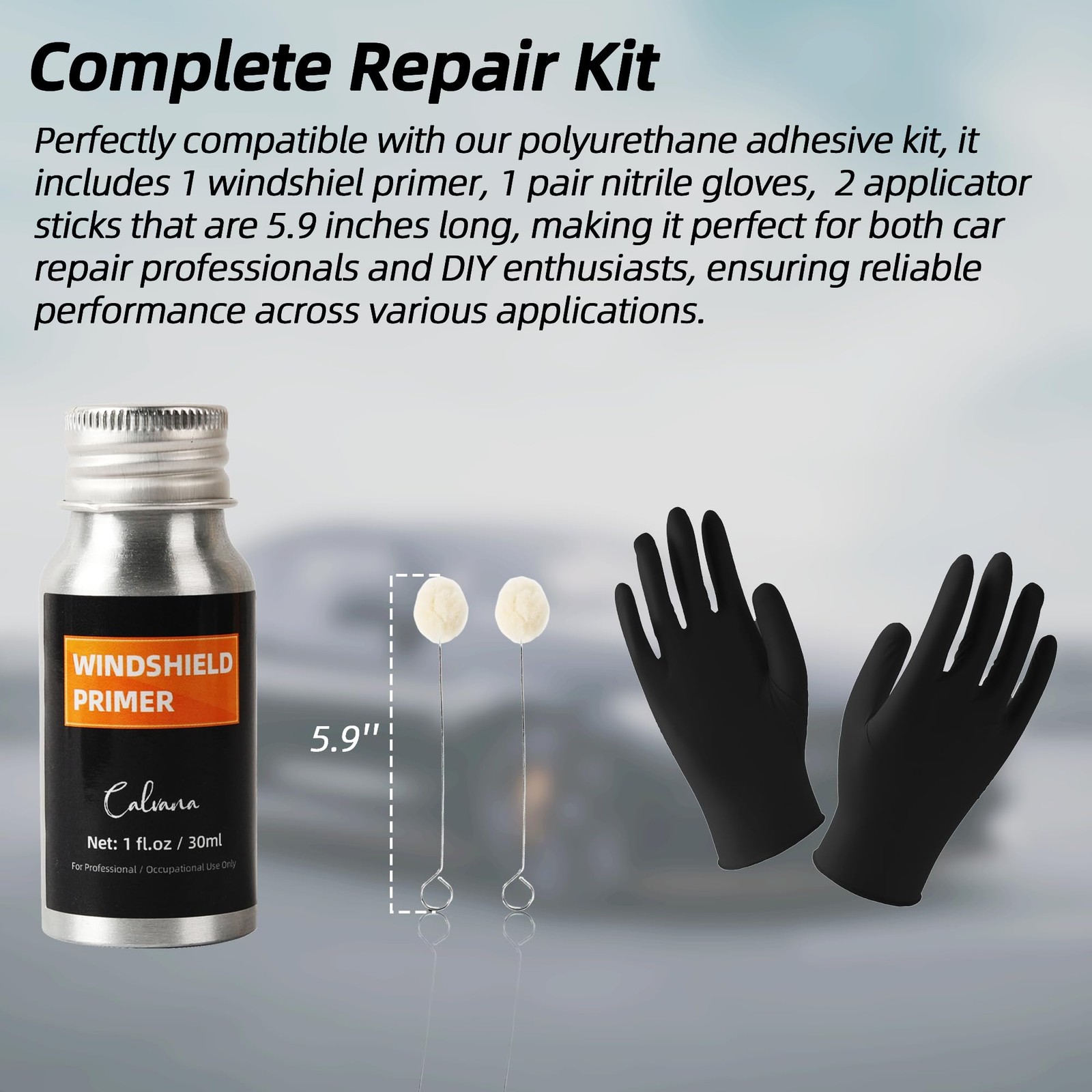 1 fl.oz Windshield Primer, Urethane Primer for Automotive, Promotes Adhesion ... gallery