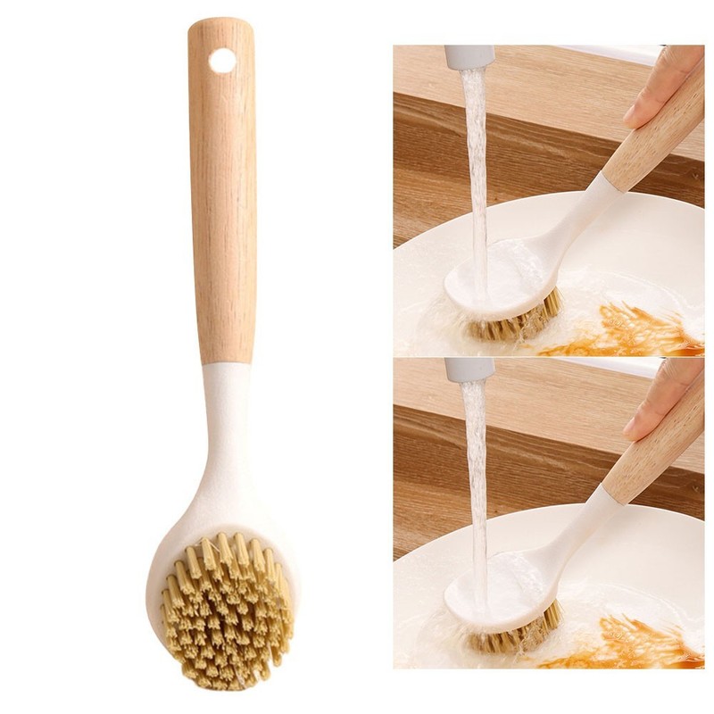 Easy to use Dish Scrub Brush Ergonomic Design for Quick and Effective Cleaning gallery