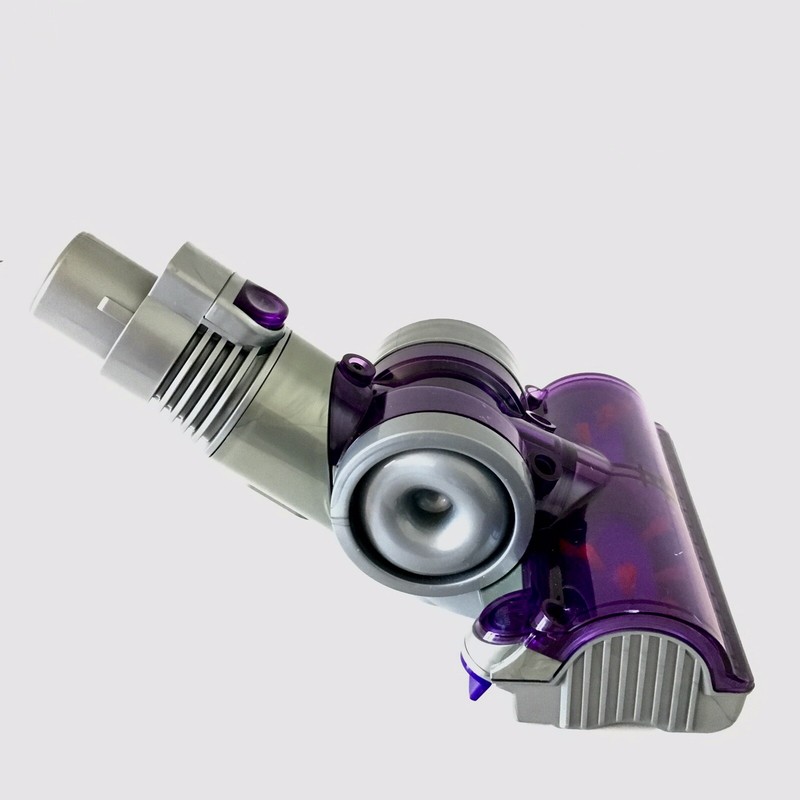 Dyson Soft Dusting Brush and Mini Turbine Head - Purple gallery