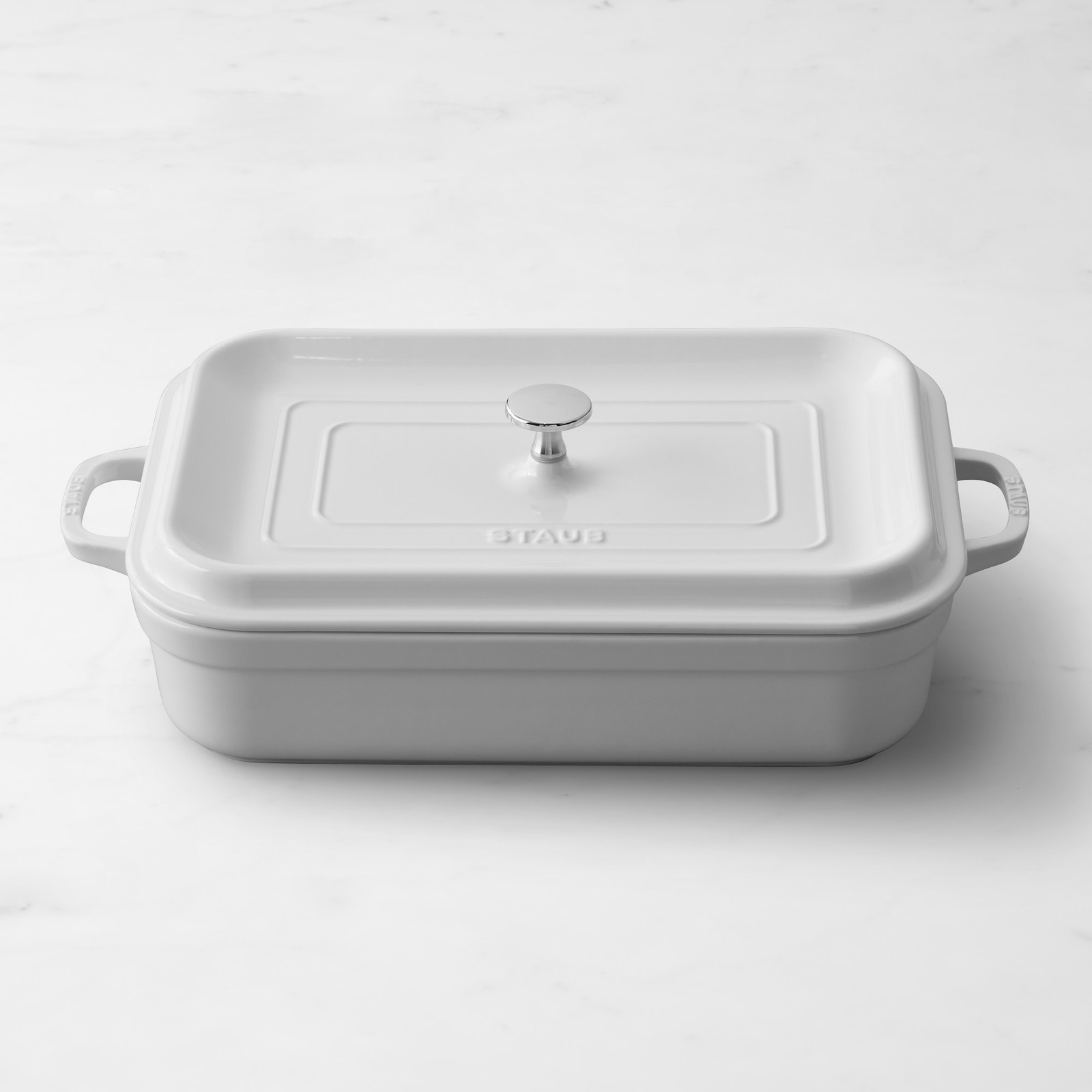 Staub Stoneware Rectangular Covered Baker, 4.8-Qt. gallery