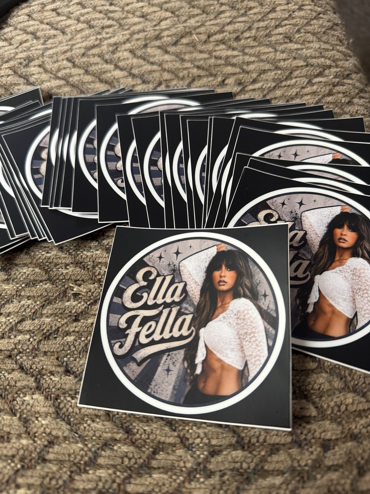 Ella Fella’s Sticker 3 X3 Square Sticker gallery
