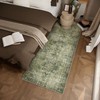 Machine Washable Kitchen Runner Rug: 2'6"x8' Hallway Rug Non Slip Low-Pile gallery