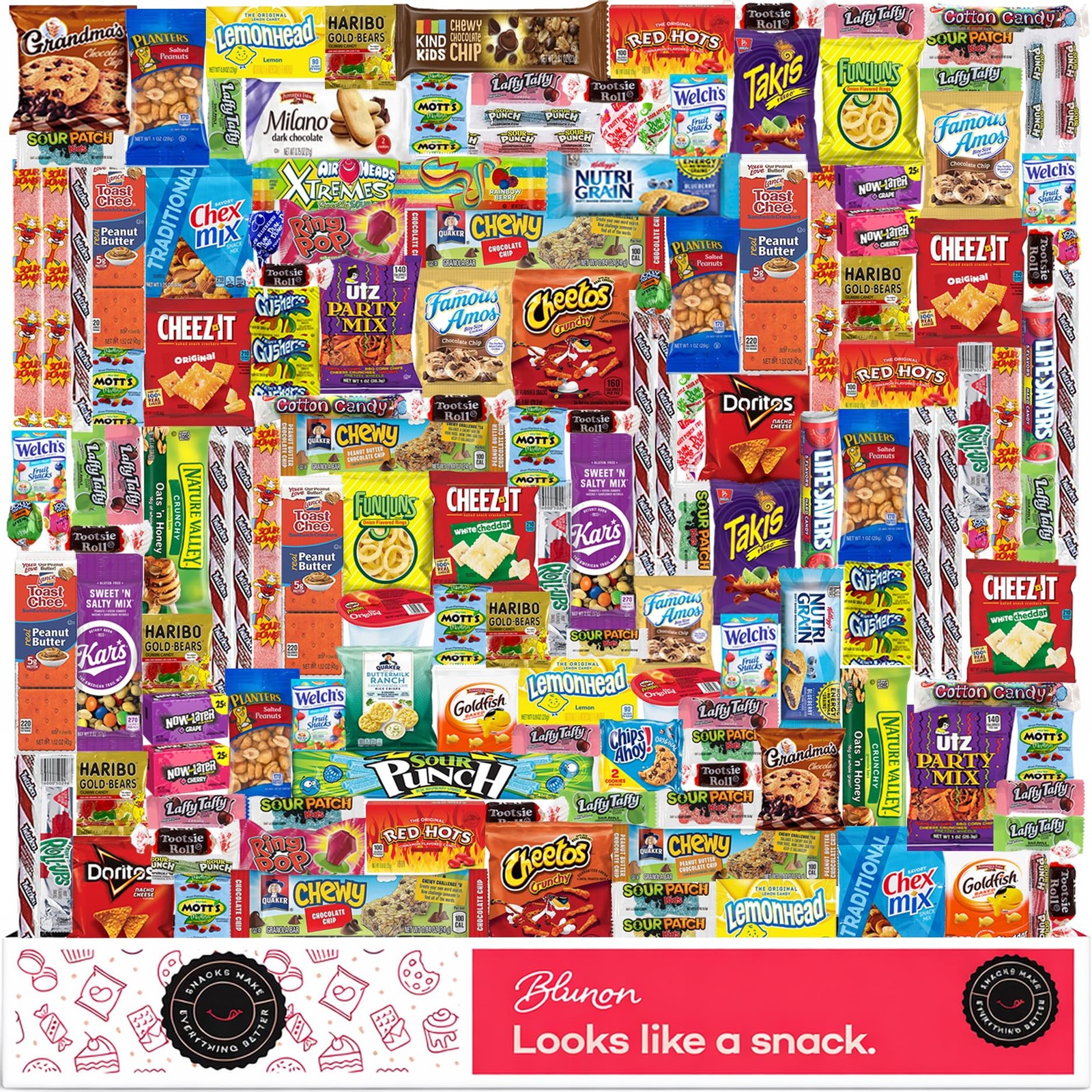 Snack Box Care Package Snacks Variety Pack Gift Chips, Candy, Cookies, Crac... gallery