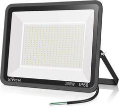 300W LED Flood Light (2000W Equivalent), Super Bright 42,500LM 5000K Daylight IP