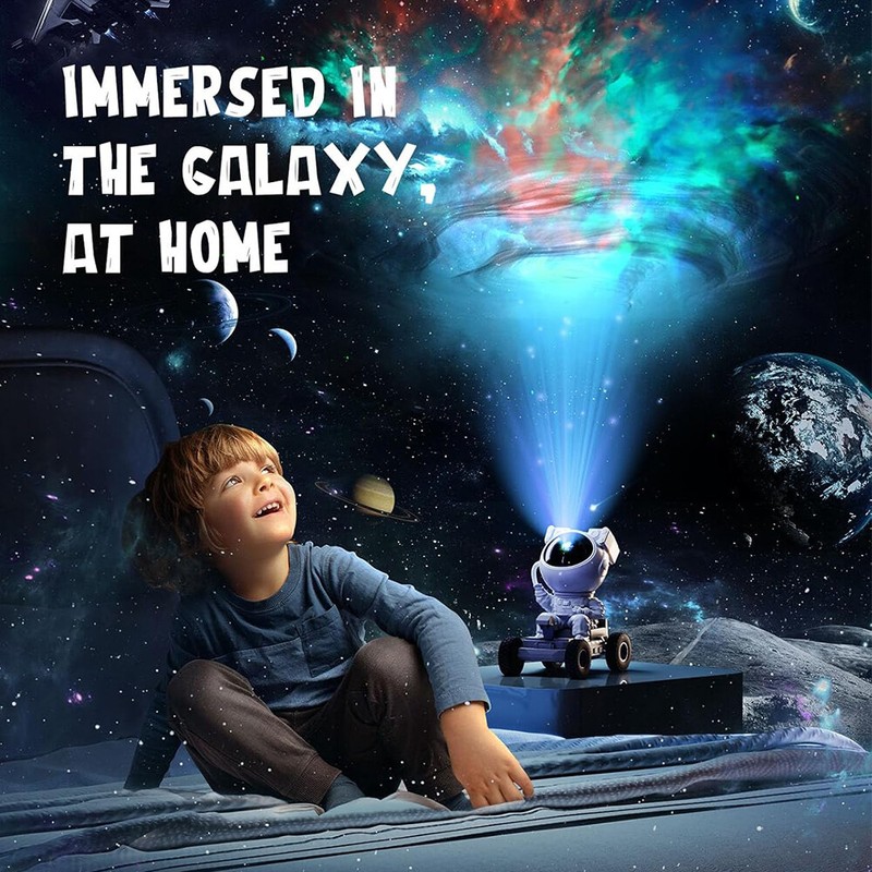 Astronaut Galaxy Projector Starry Nebula Ceiling LED Night Lights for Decor Gift gallery