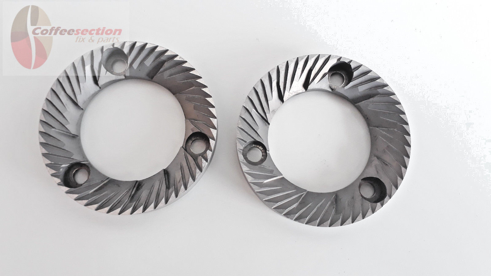 Grinder burrs for Rancilio Rocky / MD40 - 50 mm/31 mm/8 mm LH, SX Pair Italy gallery