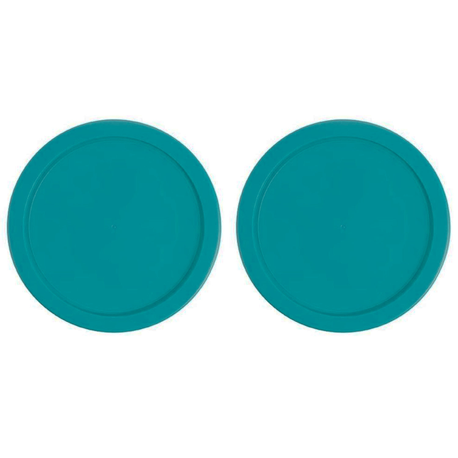 2 Replacement Lids Covers for Pyrex 2-Cup Containers, 5-Inch 7200-PC TEAL gallery