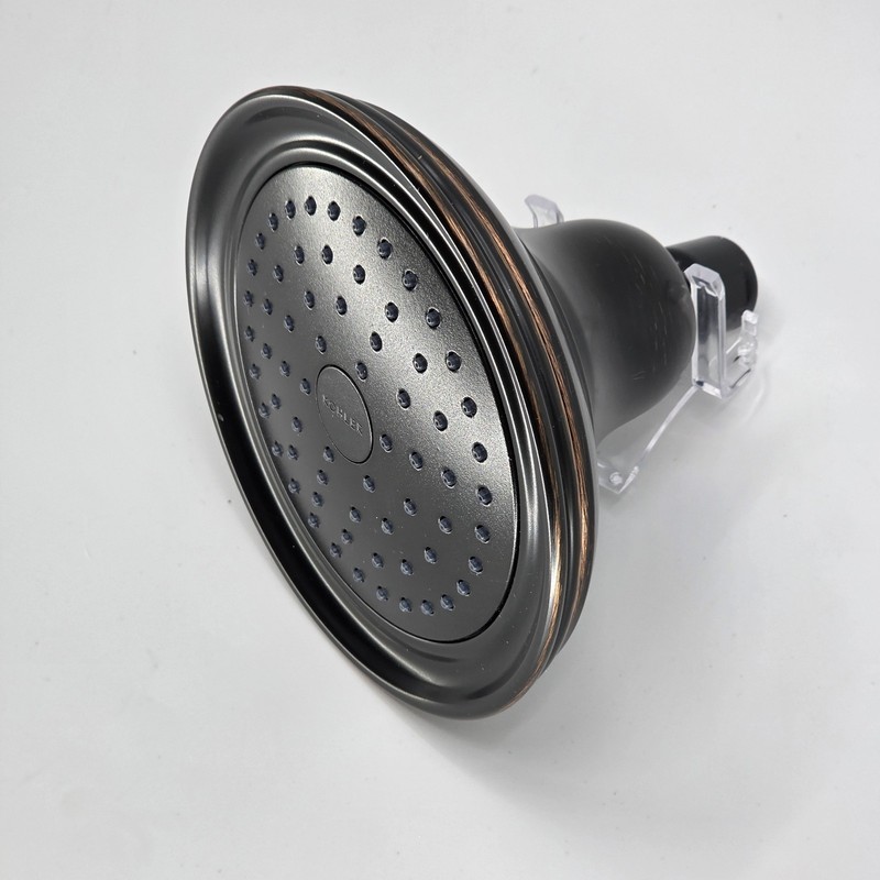 KOHLER Purist 2.5 gpm Single-Function Showerhead Brushed Bronze gallery