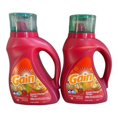 2-NEW Gain Apple Mango Tango Laundry Detergent 50oz 32 Loads