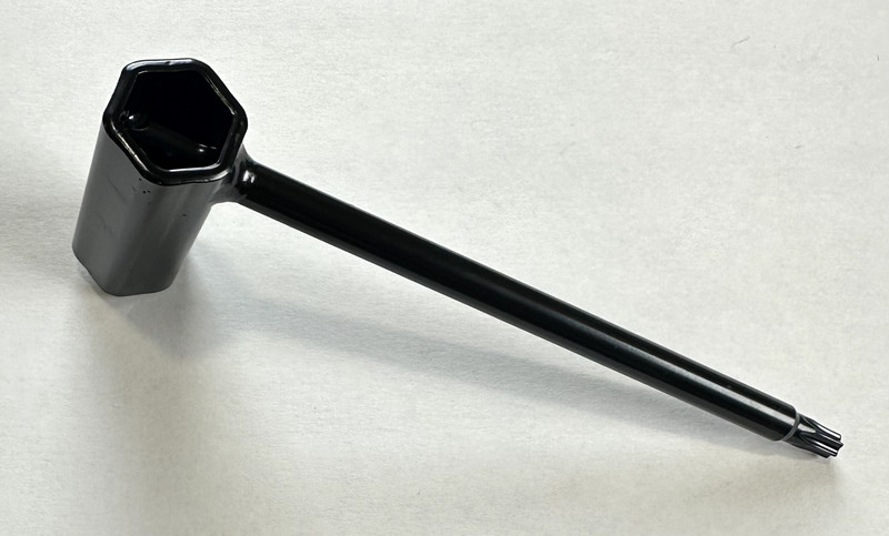 Socket Wrench for Milwaukee MXF314 saw M10-1.50 RH 49-96-0031 gallery