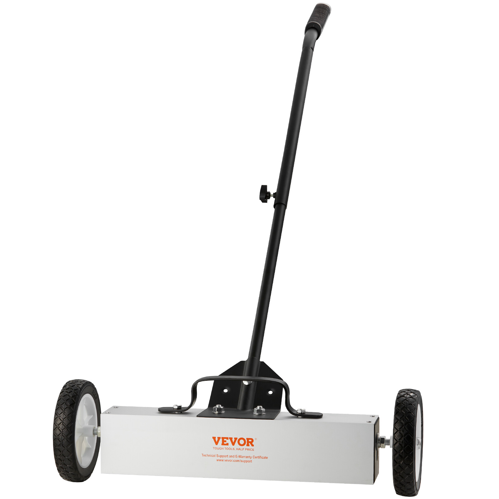 18" Magnetic Sweeper with Wheels 45lbs Rolling Sweeper Lawn Yard Grass gallery