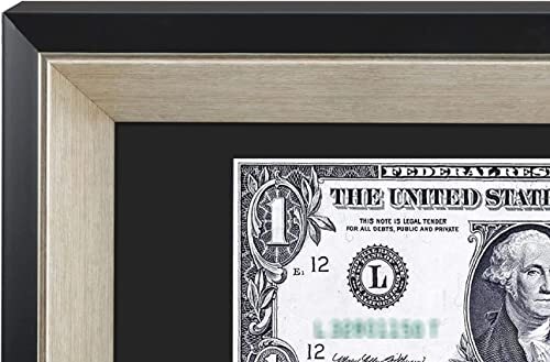 4x9 Dollar Bill/License Holder Frame Easel Stand/Wall Mount Tempered Glass gallery