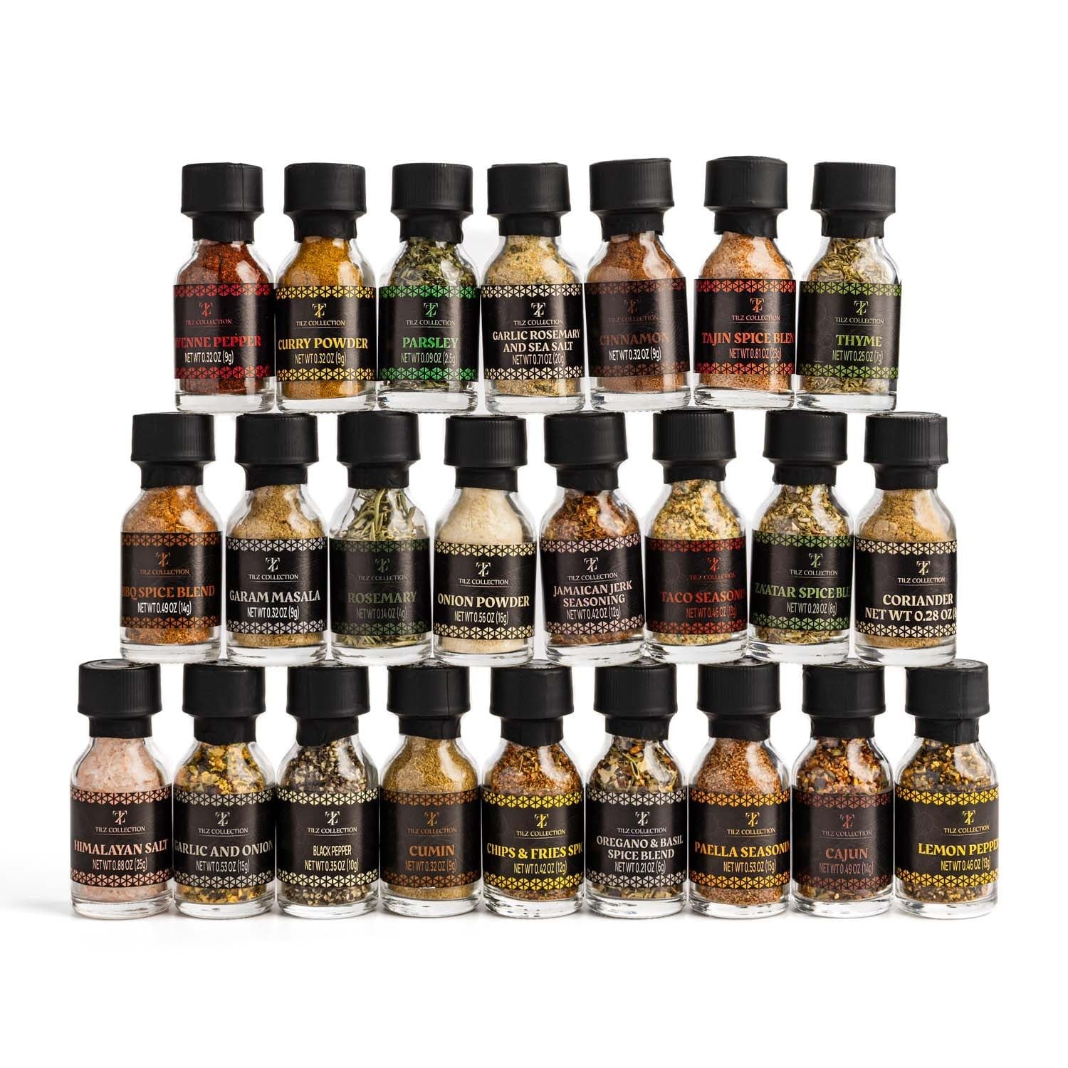 24 Gourmet Spice Collection for Cooking, Grilling, Rubs, and Herbs gallery