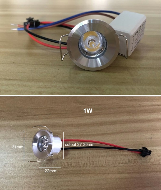 5Pcs AC 85V-265V Recessed Led Ceiling Down Light Lamps Spotlight & Driver NEW gallery