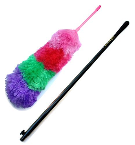 Static Duster - 27" Large Electrostatic Duster with Bonus 35" Extension Pole gallery