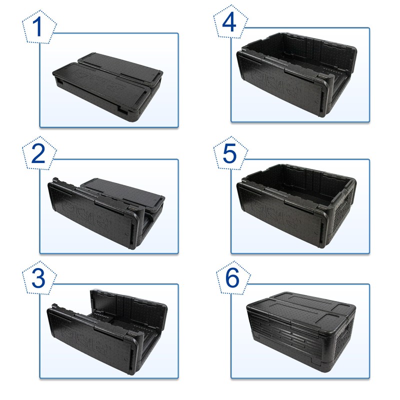 Cooling Chilling Collapsible Cooler Chest Box Insulate Iceless Foldable Portable gallery
