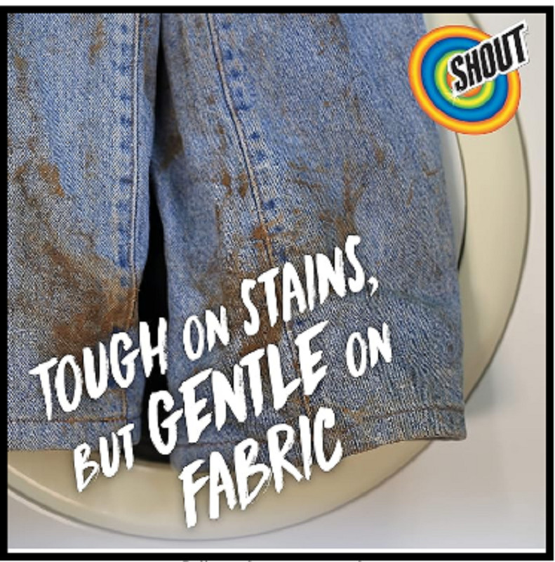 3-Pack Shout Advanced Laundry Stain Remover Gel, Breaks Down 100+ of Stains 22oz gallery