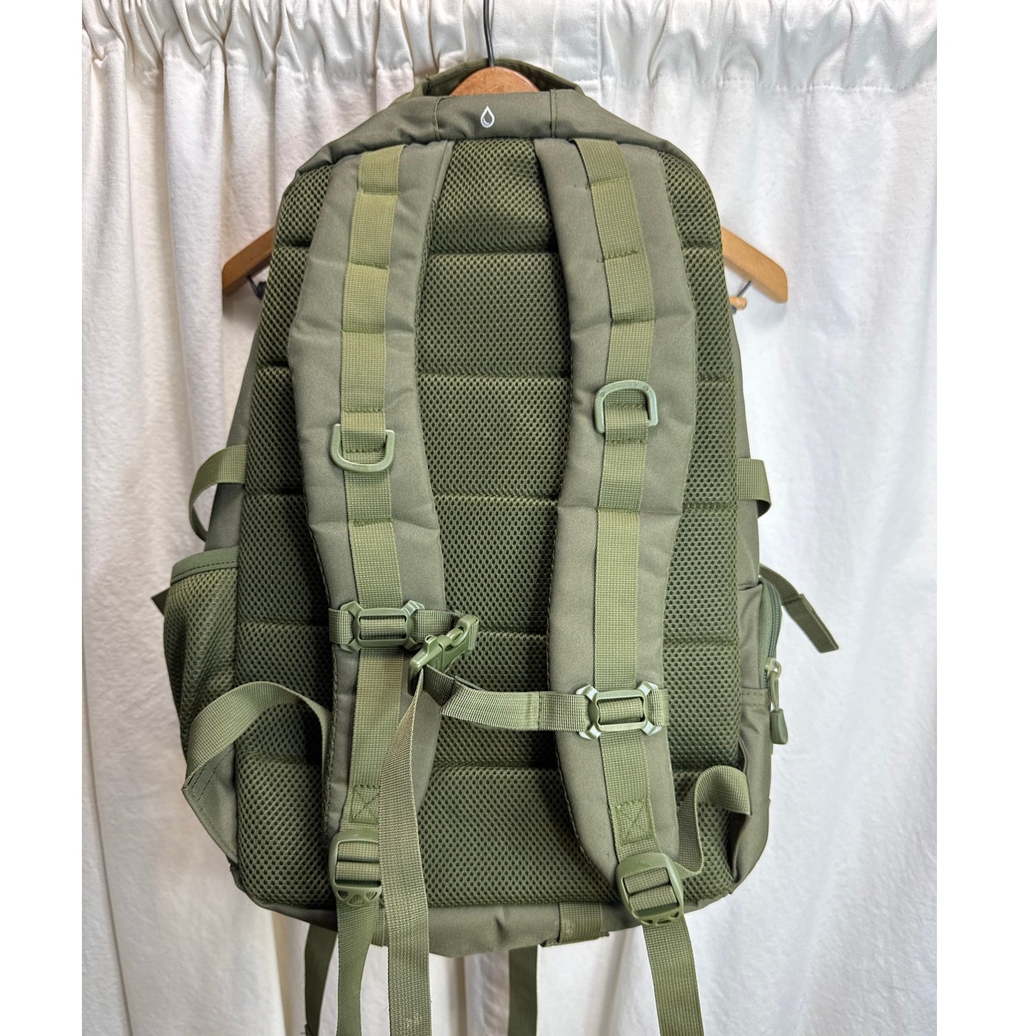 High Sierra Tactical Green Hiking Camping Backpack Knapsack 15" Computer Pack  2