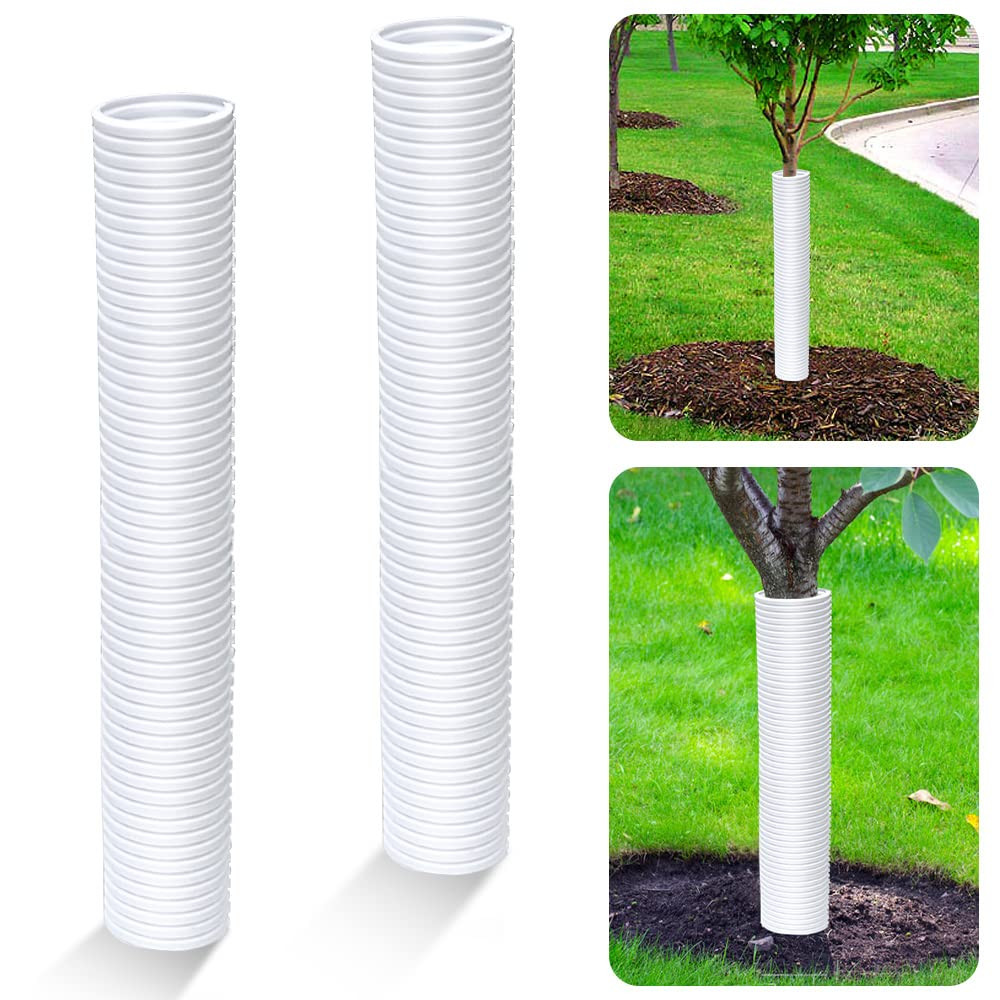Corrugated Tree Guards, Tree Trunk Protectors, Tree Bark Protector Sleeve gallery