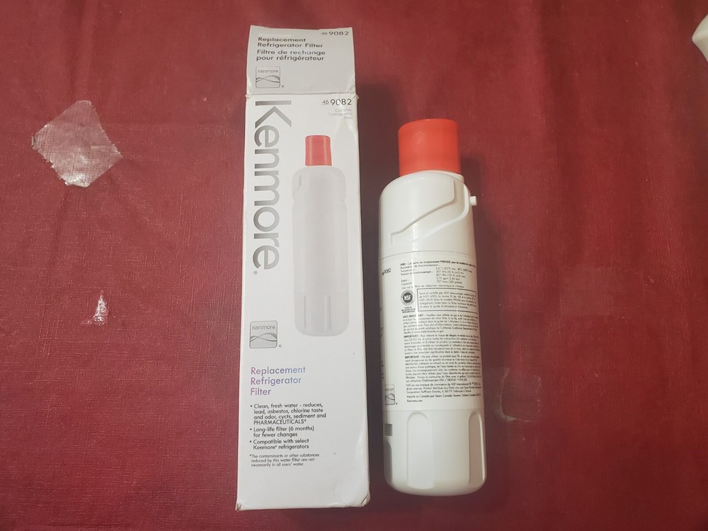 Kenmore Replacement Refrigerator Filter 9082 Long Life Filter Reduces Chlorine