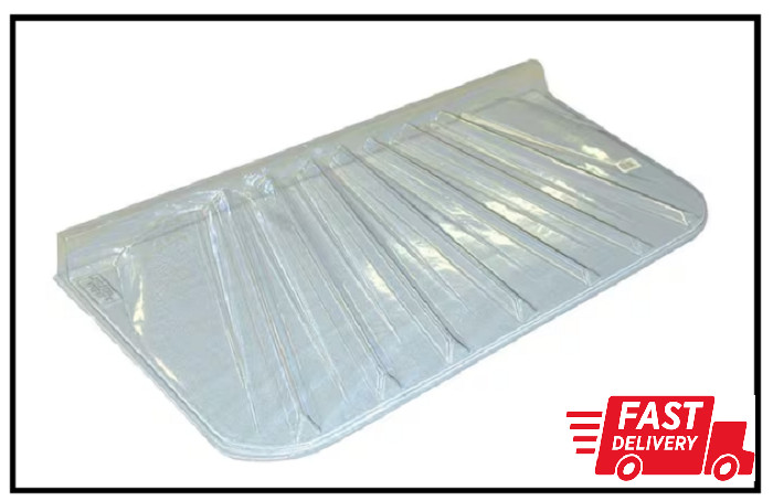 57 In. X 4 In. Polyethylene Rectangular Low Profile Window Well Cover