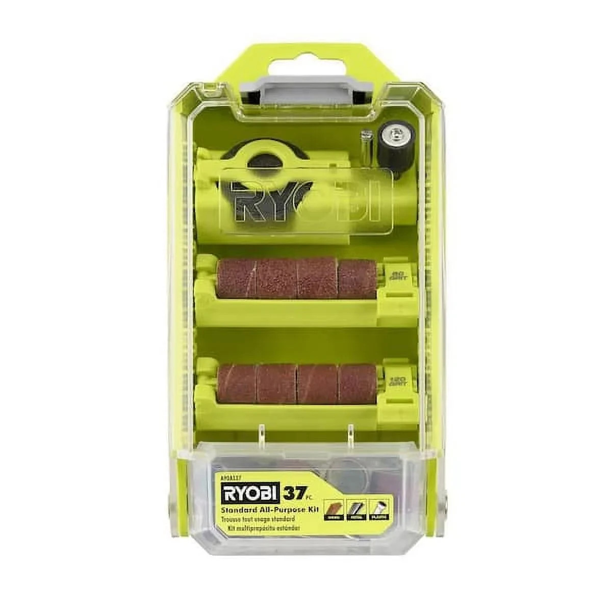 RYOBI A90AS37 Rotary Tool 37-Piece All-Purpose Kit(For Wood, Metal and Plastic) gallery