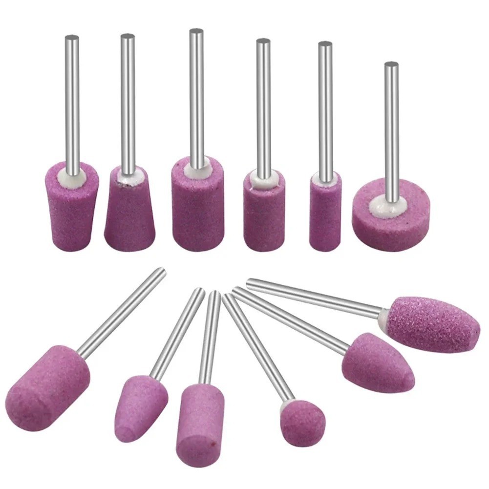 12Pcs Abrasive Grinding Stone Bit Set Rotary Tool Polishing Wheel Kit USA gallery