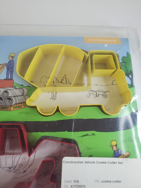 Construction Site Vehicles Biscuit Cookie Cutters 3 German Baustellenfahrzeuge gallery