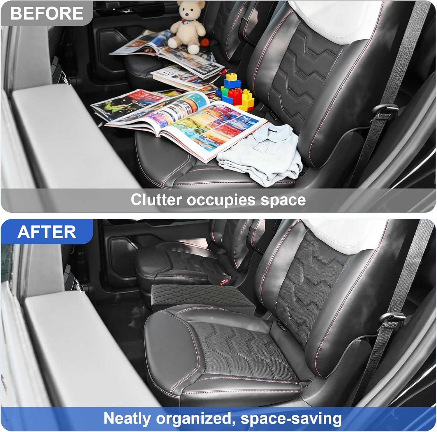 Ford Explorer Seat Aisle Storage Box 6-Passenger 2020-2025 Foldable #R08 gallery