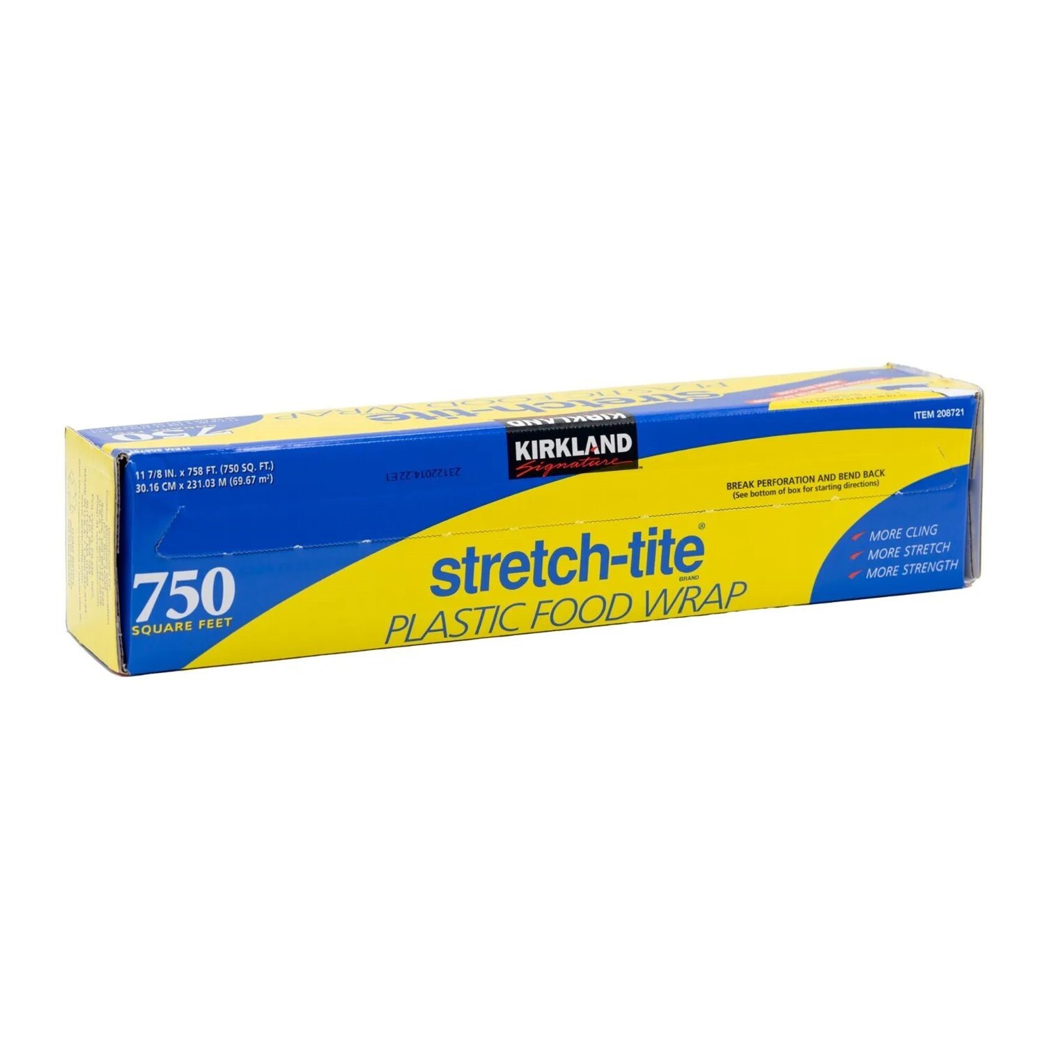 Kirkland Signature Stretch Tite Plastic Food Wrap 11 7/8 Inch X 750 SQ. FT gallery