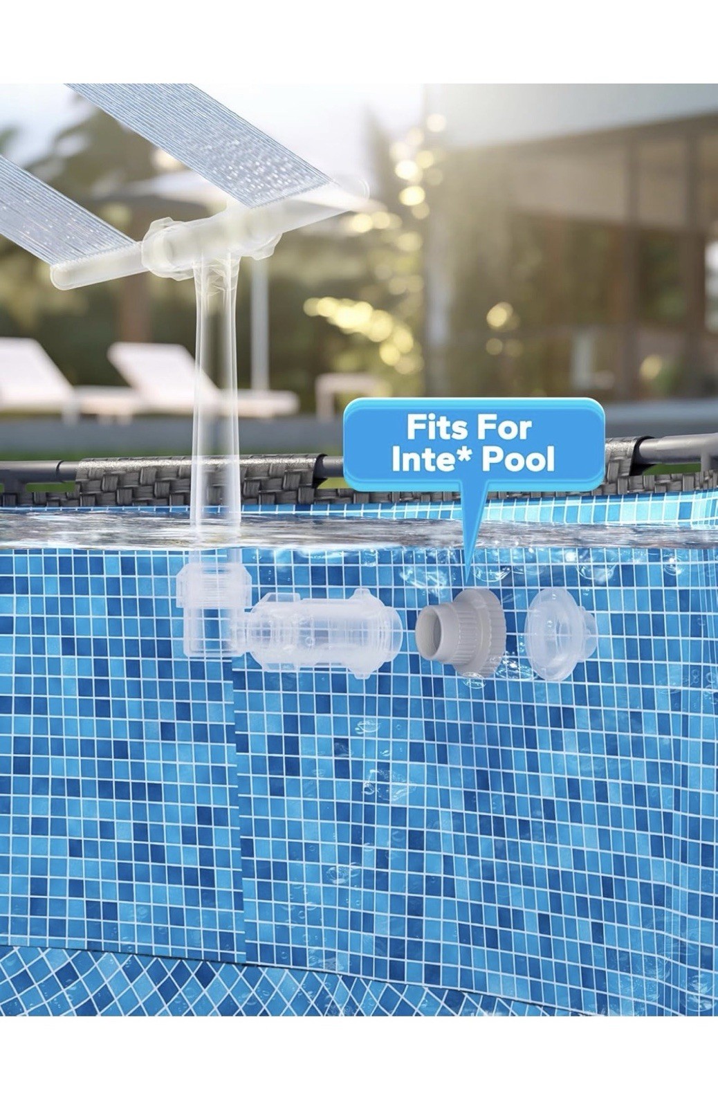 Pool Fountain Adapter for Intex gallery