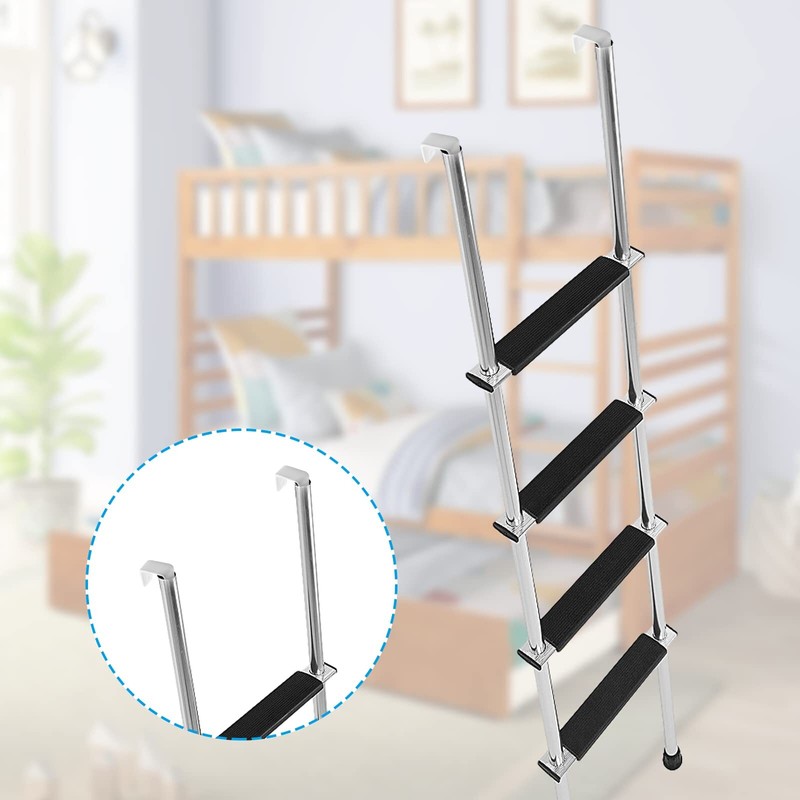 2 Pack Bunk Bed Ladder Hook 1" Replacement Hardware for Camper RV Bunk Ladder gallery